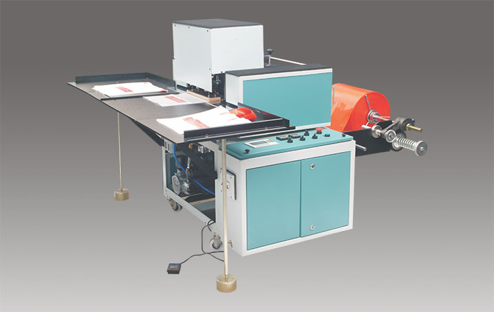 Semi Automatic Soft Loop Handle Bag Making Machine - SM 600